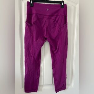 Lululemon All The Right Places II *23" Regal Plum Women's Size 10